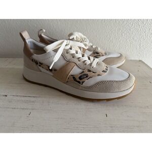 Ladies Clarks Leather Suede Lace Up Casual Trainers DashLite Jazz Size 9.5